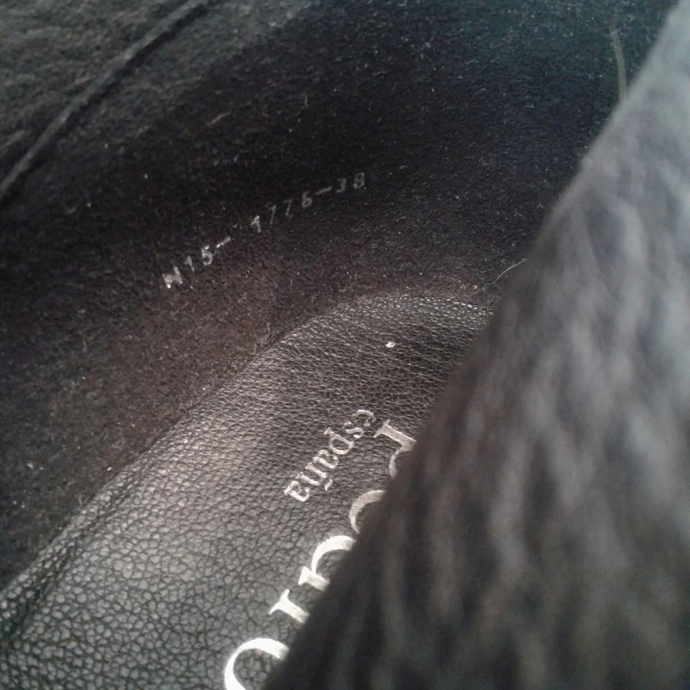 Pedro Garcia black suede leather wedge  boo